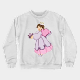 Snowflake Angel Crewneck Sweatshirt